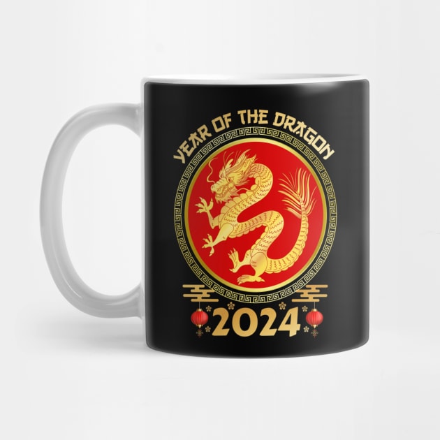 Chinese Lunar New Year 2024 - Year of the Dragon 2024 by Danemilin